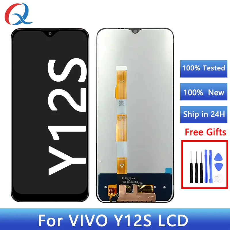 Pantalla For Vivo Y12s screen Replacement Digitizer Assembly mobile phone lcd for Vivo Y12s Lcd for y12s 2021 y15s display