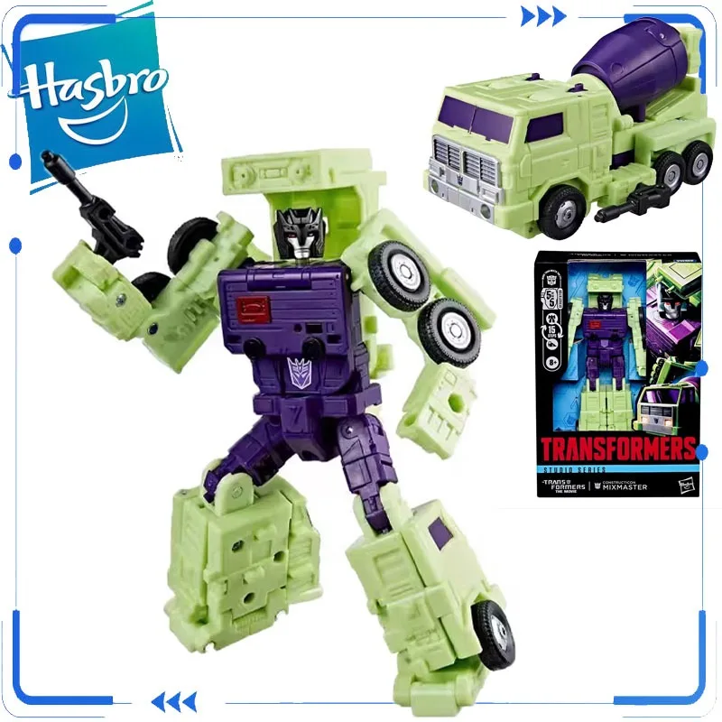 

Оригинальная сборная игрушка Hasbro Transformers Studio Series 86 Constructicon Devastator Voyager Class Mixmaster для мальчиков и девочек, модель