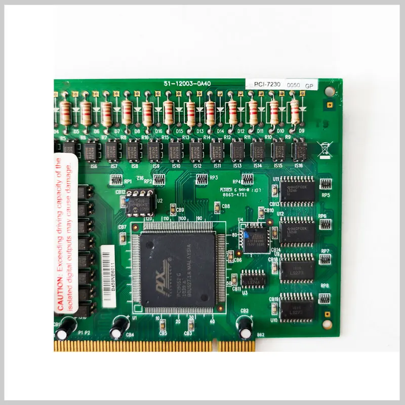 Kartu Akuisisi Data ADLINK PCI-7230, Model 51-12003-0A40, Kartu Akuisisi Data Asli Baru Asli, Pekerjaan Pengujian