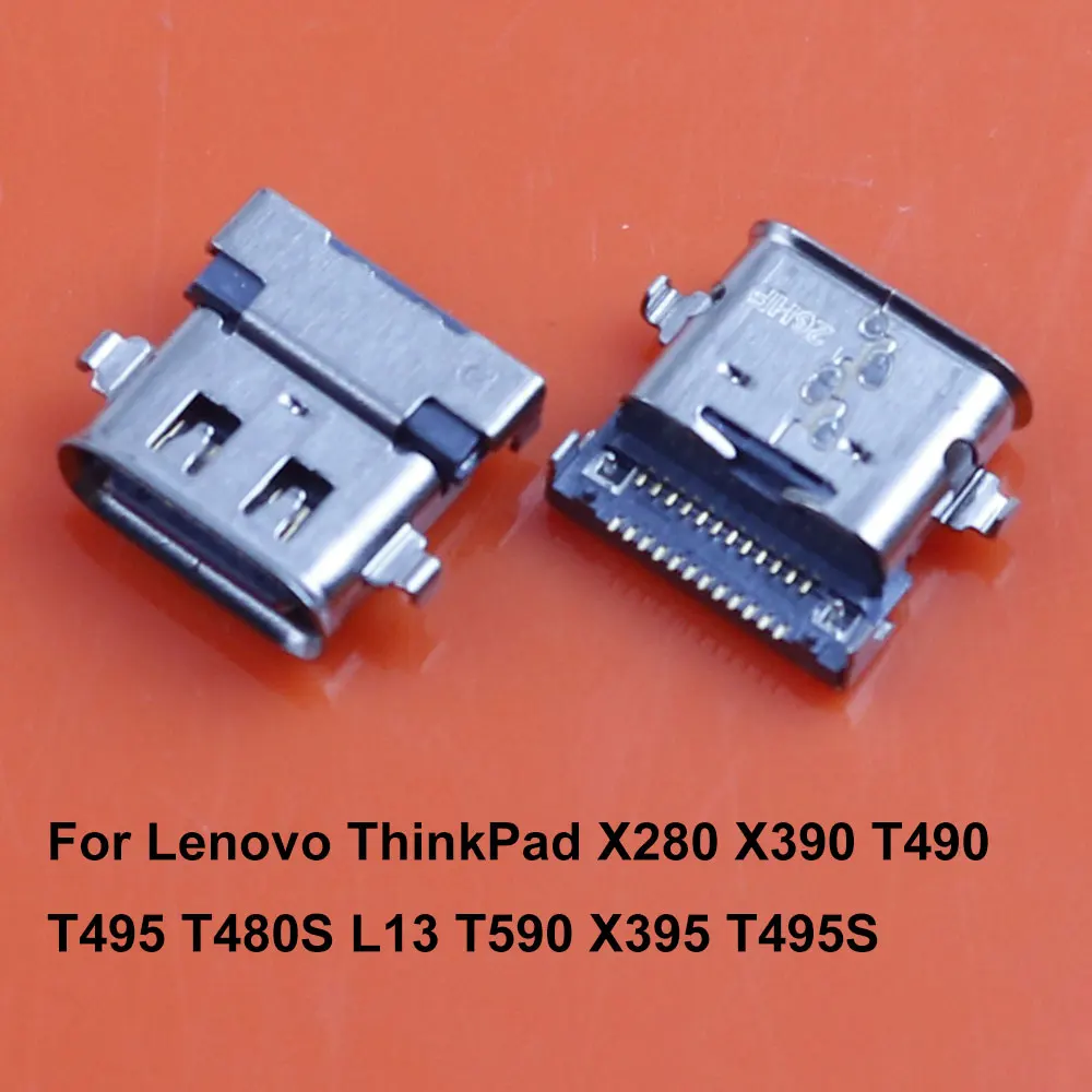 JCD 1pc For Lenovo ThinkPad E480 T480 T580 L480 L580 L490 X280 X390 T490 E14 E15 Type-c USB 3.1 Charging Port Socket Connector