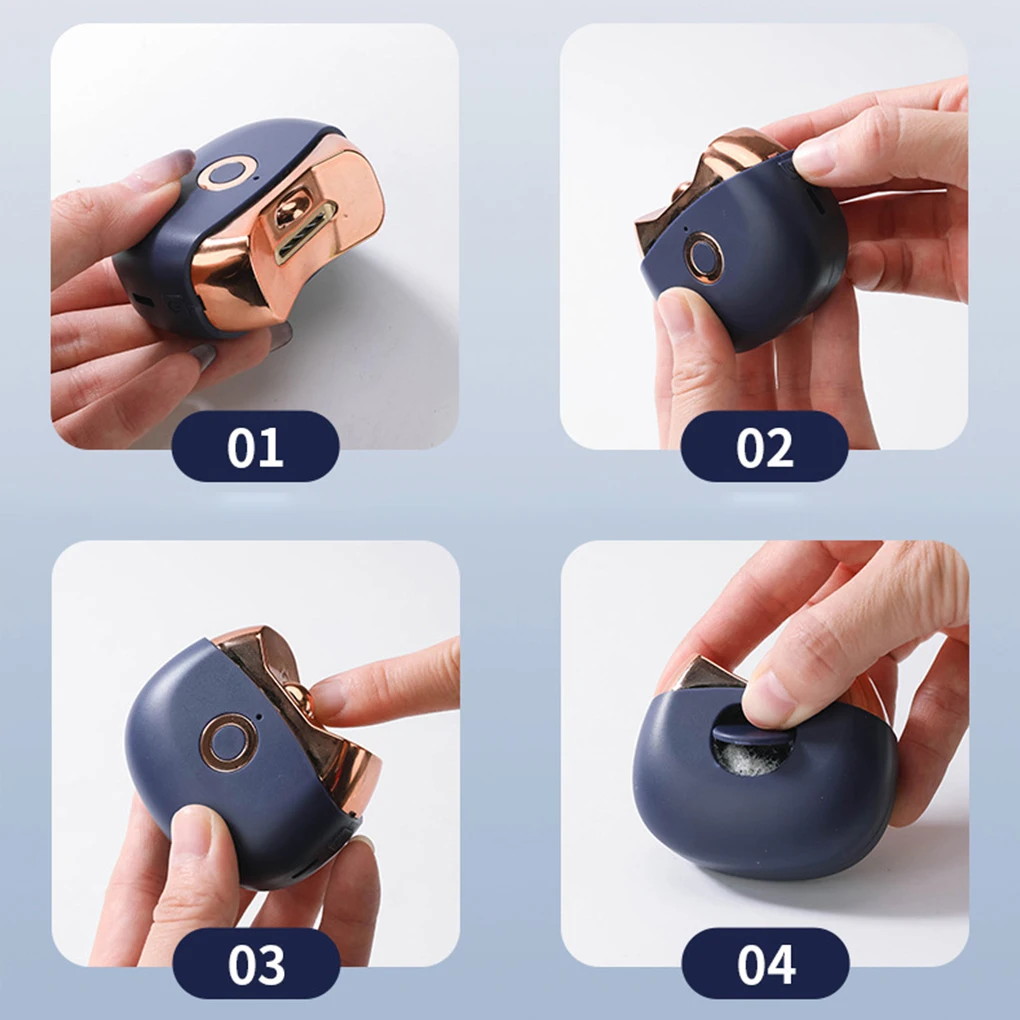 أداة آمنة وسهلة للعناية بالأظافر للرضع والأطفال الصغار سريعة وآمنة. علبة ذات عيون مغلقة باللونين الأبيض والأسود #2