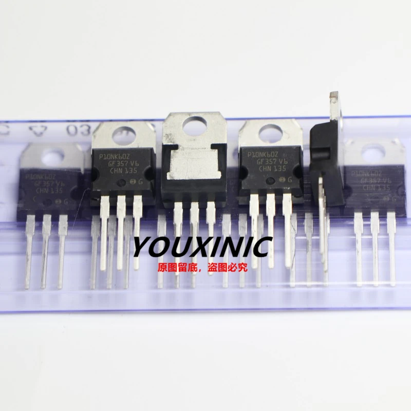 YOUXINIC  2021+  100% New Imported Original  P10NK60Z  STP10NK60Z  TO-220 N-Channel MOS FET 600V 10A