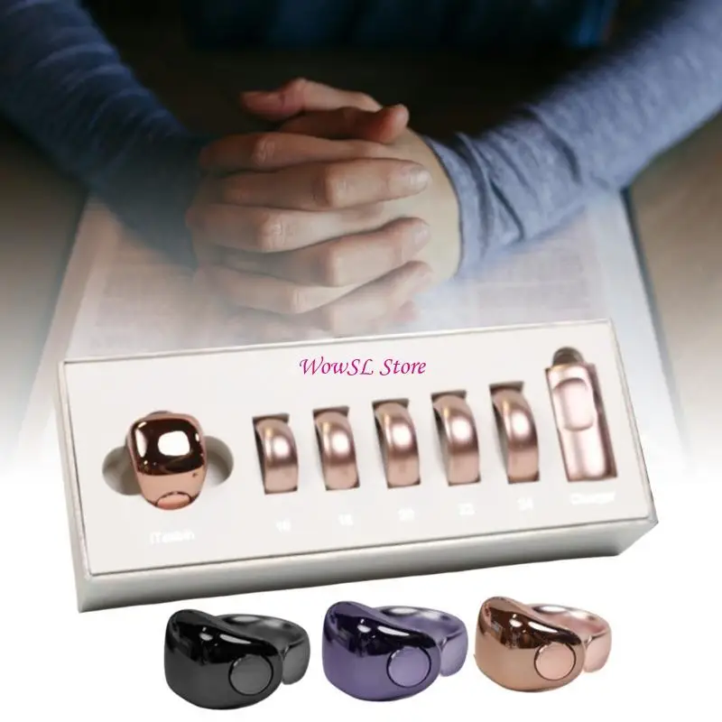 Gebruikersvriendelijke tasbih -telringen met vijf verstelbare grootte en wissen HX5E Wissen