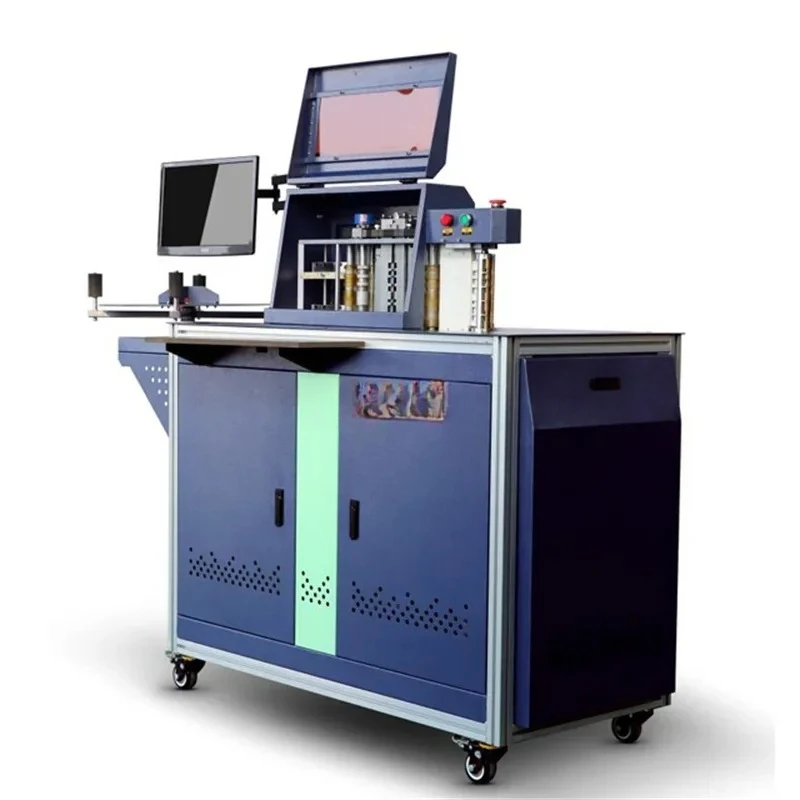 For B130 Mini 3D CNC Aluminum Groove Bending Letter Bending Machine for Advertising Metal LED Signs and Trademarks