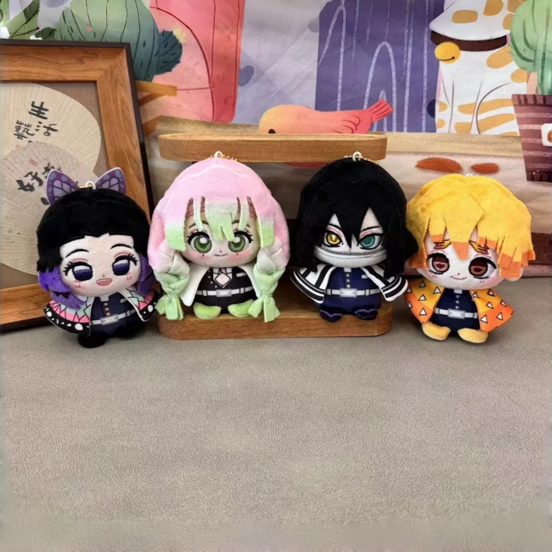 

Authentic Ghost Slayer Blade My Wife Shanyi Yihei Little Banai Sitting Plush Pendant Glass Butterfly Ninja Doll Christmas Gift