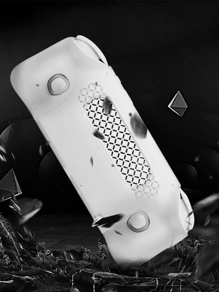 ل AYN Odin 2 بوابة الرجعية وحدة التحكم حامل حامل مكافحة سقوط سيليكون واقية قذيفة غطاء مقبض مريح لعبة الملحقات #4