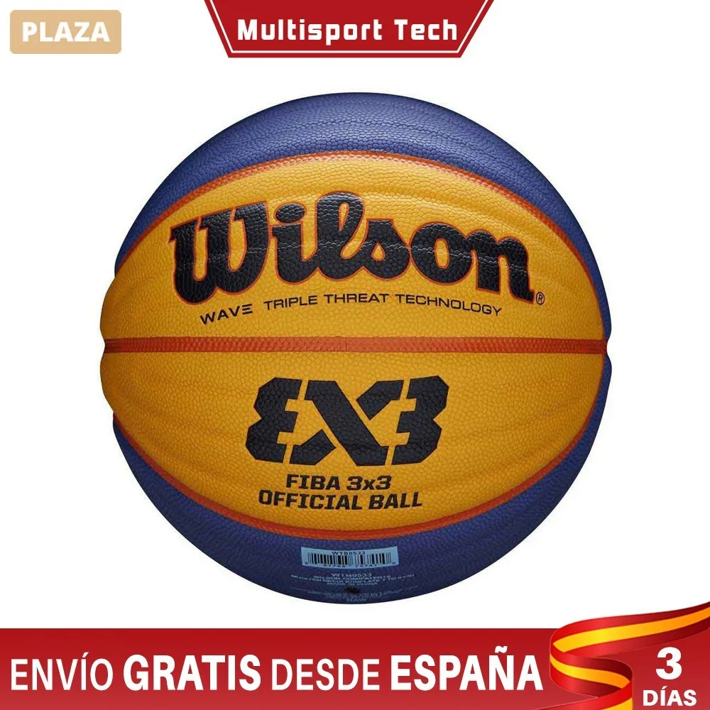 Wilson 3x3 basketball ball FIBA Official basket Champions League, rubber, control and resistance. Interior and exterior. Cannon