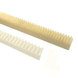 Plastic Nylon Rack 1/1.5/2 Module Drive Linkage Rod Moving Sprocket 10MM 1CM 10/20/50CM Length
