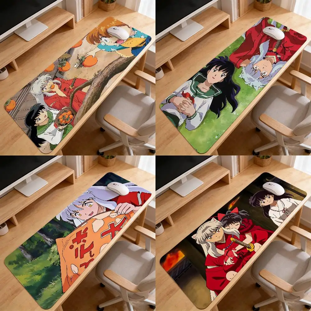 

Коврик для мыши Anime I-Inuyasha-S, компьютерный коврик, настольный коврик, коврик для клавиатуры ноутбука, большой офисный коврик для мыши с пейзажным рисунком