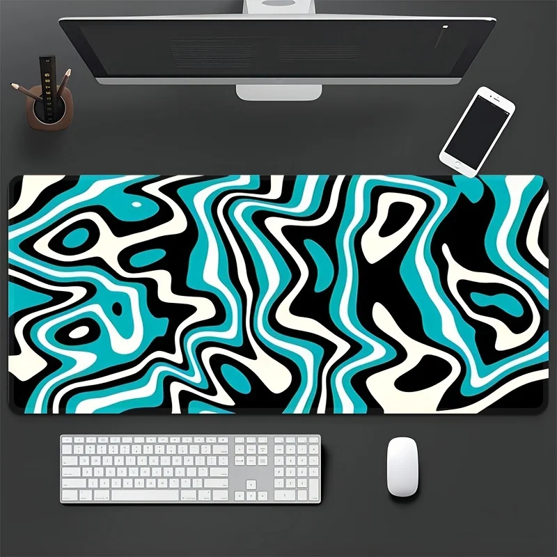 

Abstract Texture Mouse Pad Large Rubber Base Anti-slip PC Desk Accessories Mousepad for Office and Gamer Keyboard Mats Decor Mat
