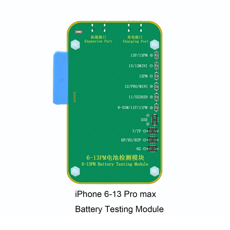 JC Pro1000S Battery Testing Module For iPhone 6-13 Pro Max Batteries Serial Number Cycle Times Reset Capacity Health Life Modify