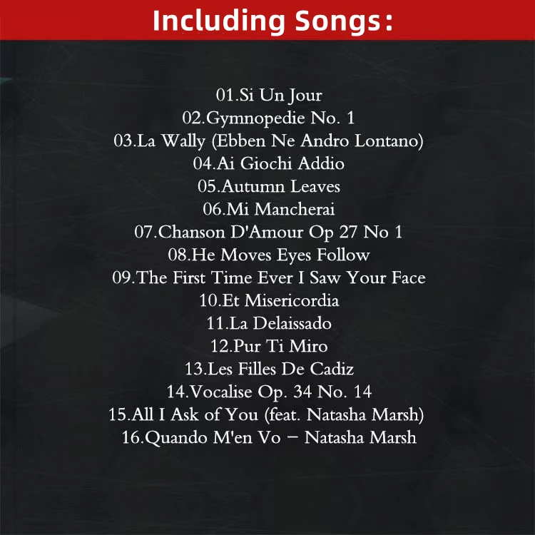 คลาสสิก Natasha Marsh เพลง CD Amour อัลบั้ม Si Un Jour เพลงบันทึกคอสเพลย์ Walkman รถเพลงกล่อง Party Music Collection