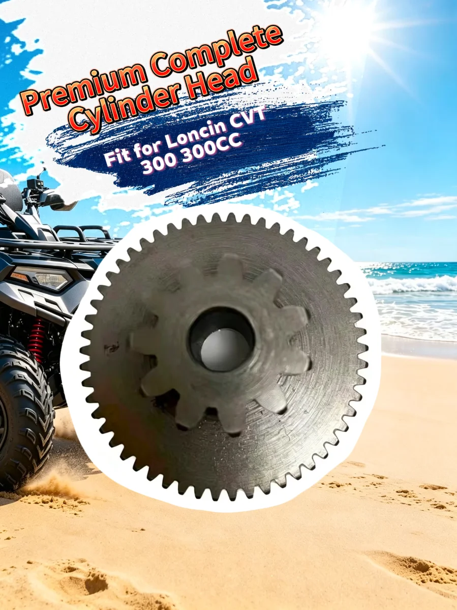  Premium Complete Cylinder Head For Loncin CVT300 300CC Shaft Transmission Quad ATV Motor