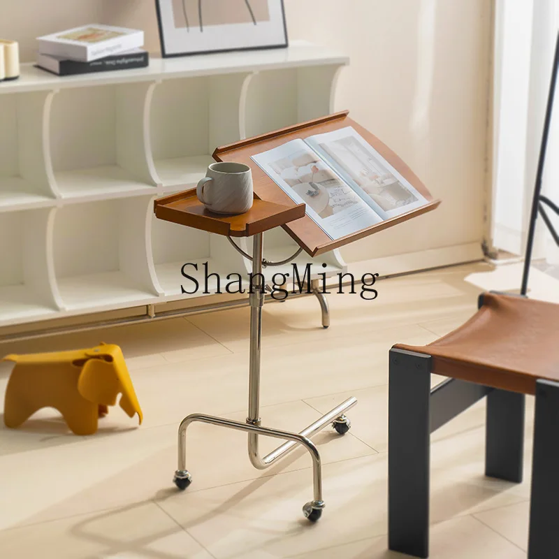 Rack de partituras CL, sofá da sala de estar, mesa lateral de chá, mesa de rack de elevação de carrinho doméstico