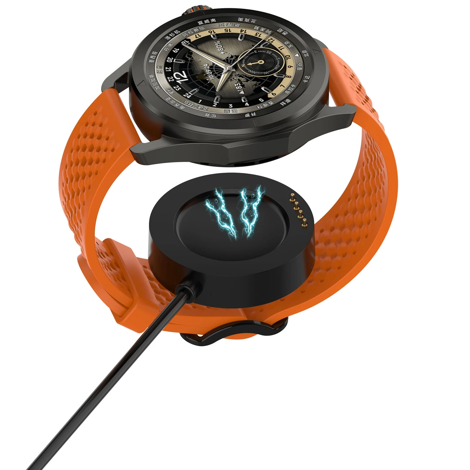 Magnetic Charging Cable For Xiaomi Watch S4 Sport, Smartwatch USB Interface Charger Accessories, Length: 1m