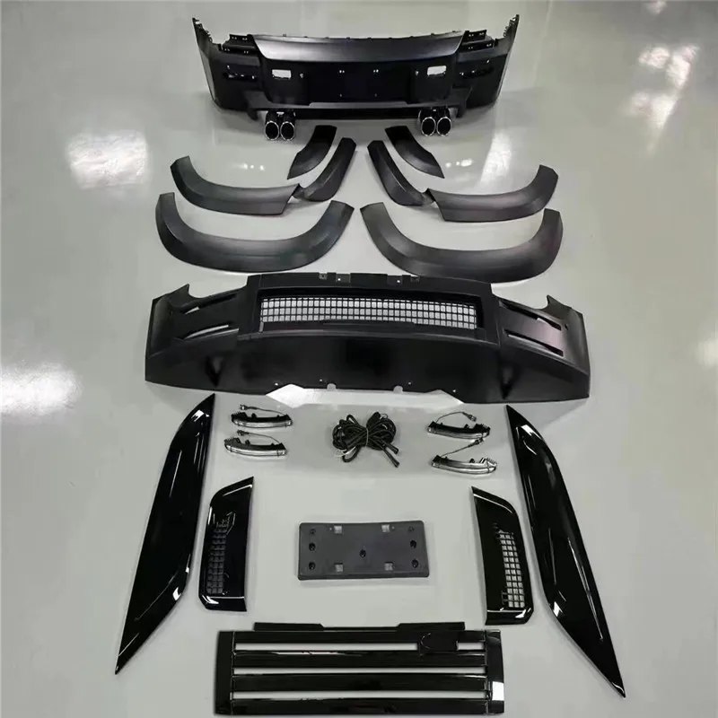 

Black body kit front bumper for Land Rover Defender 90 110