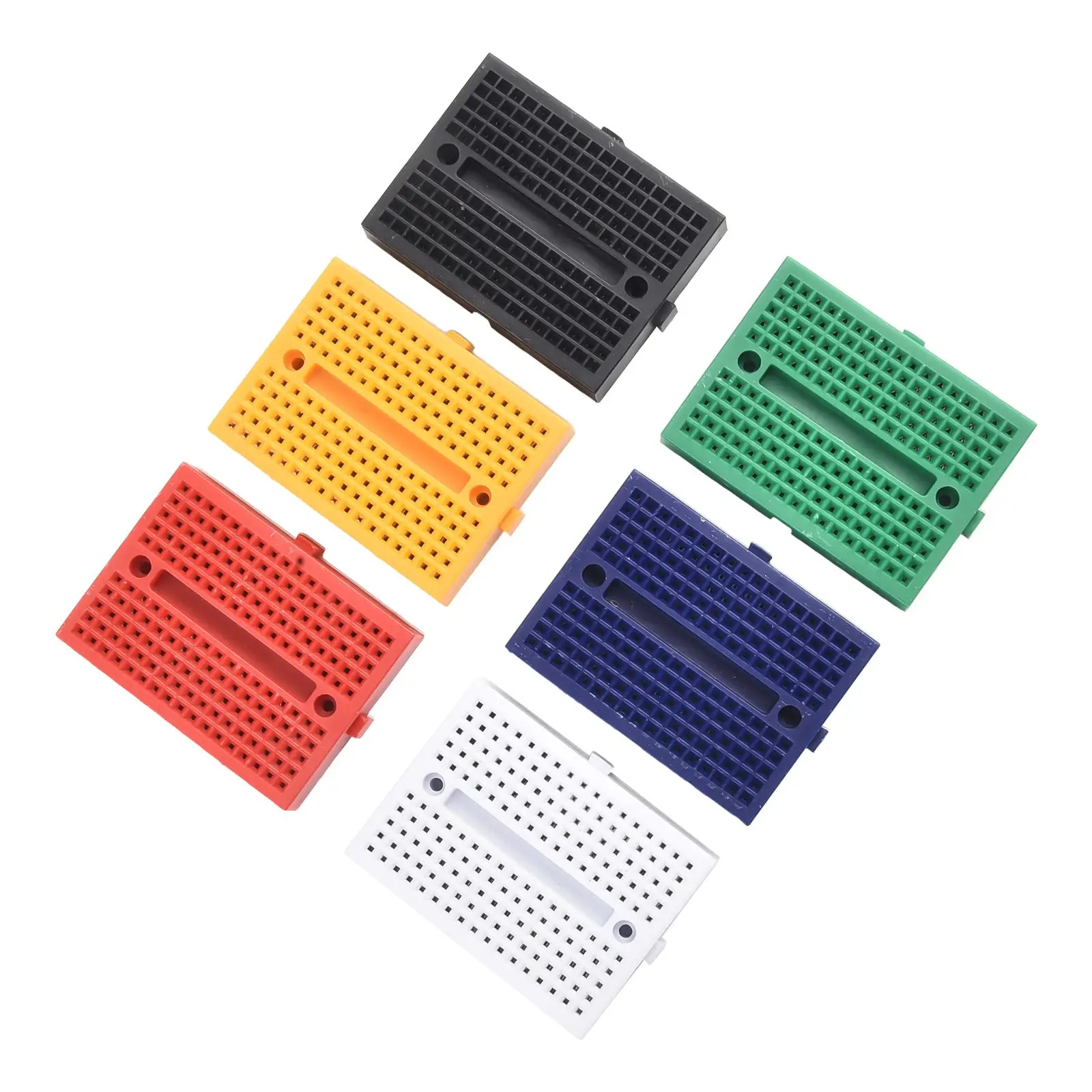 Tie Points Breadboard ABS For Experiment For Test With Buckle Strong Electrical Conductivity For College Students