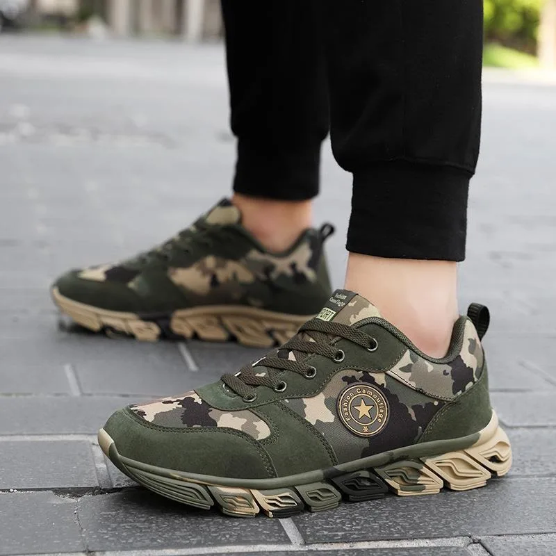 2024 Autumn New Camo Running Shoes Outdoor Training Shoes Sports Running Shoes