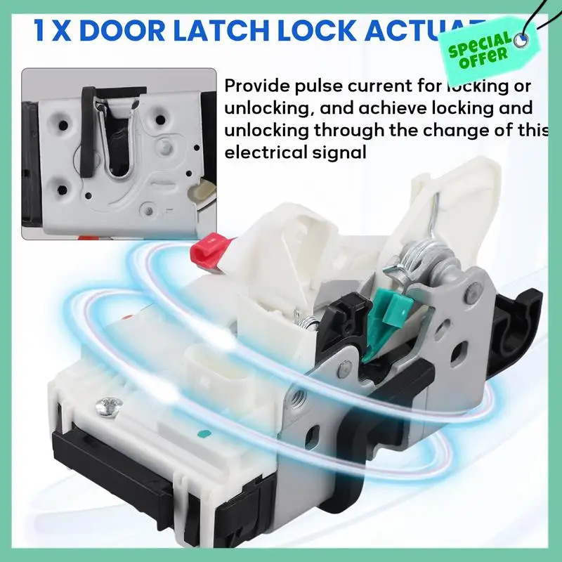 

A03G-Car Door Lock Actuator Latch For Jeep Compass Dodge Chrysler 2008-2020 Door Execution Lock