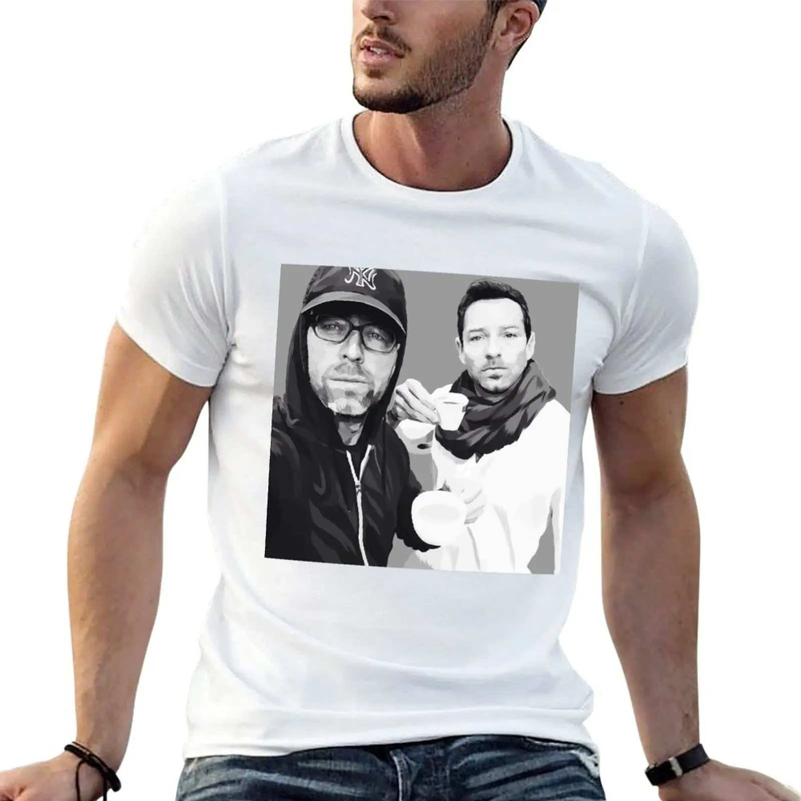 

for tees man t shirts shirts T-Shirt graphic pack for t Cup tea... white man of