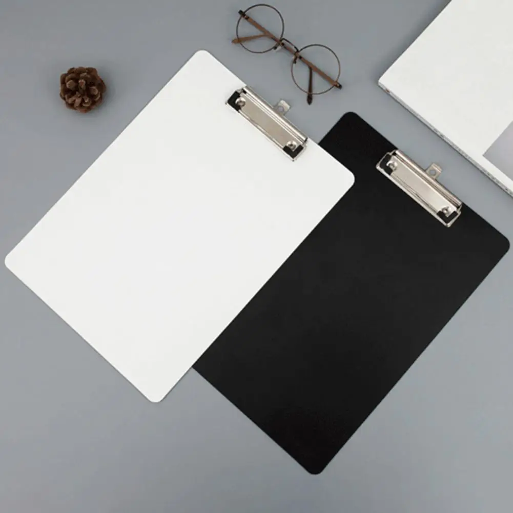 Useful File Folder  Shock-proof Stationery Clip Writing Pad  A4 A5 A6 File Memo Test Paper Clipboard