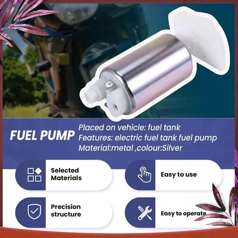 

Durable Electric Fuel Pump For Motorcycle EFI Kawasaki Suzuki Vstrom TU250 RMZ450 GSXR750 GSXR600 GSXR600 HFP-386 Fuel Pump TP-0