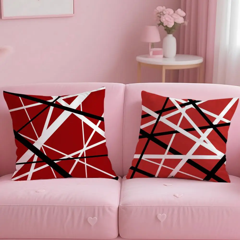 Cool Band V-Van HalenS Cushion Cover Comfortable Reversible Pillow Cover Ideal for Car Sofa Bedroom & Beyond