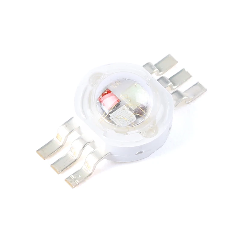 5Pcs 1W 3W 5W High Power RGB LED Chip Lamp Bulbs SMD COB Diodes RGB Highlight LED Red/Green/Blue Full Color Grow Light Beads