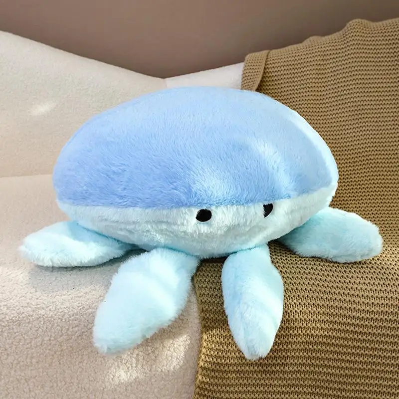 Stuffed Jellyfish Plush Sea Animal Jelly Fish Plush Toy Stuffed Sea Animals Adorable Cute Pillows Soft Cuddly Decor For Shelf