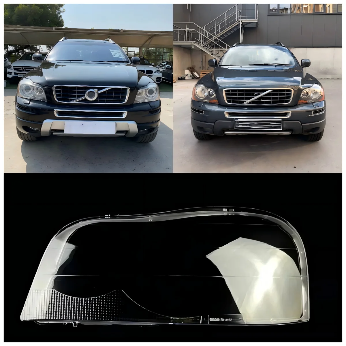 

Крышка объектива фар автомобиля для Volvo XC90 2004-2013, передний прозрачный абажур, крышка фары, крышка объектива