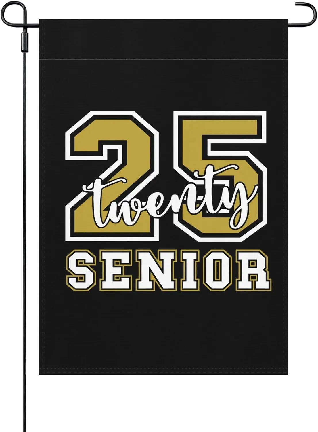 Senior 2025 Class Of 2025 Graduation Garden Flag One Size Hilarious Outdoor Flag Double Sided House Small Garden Flags