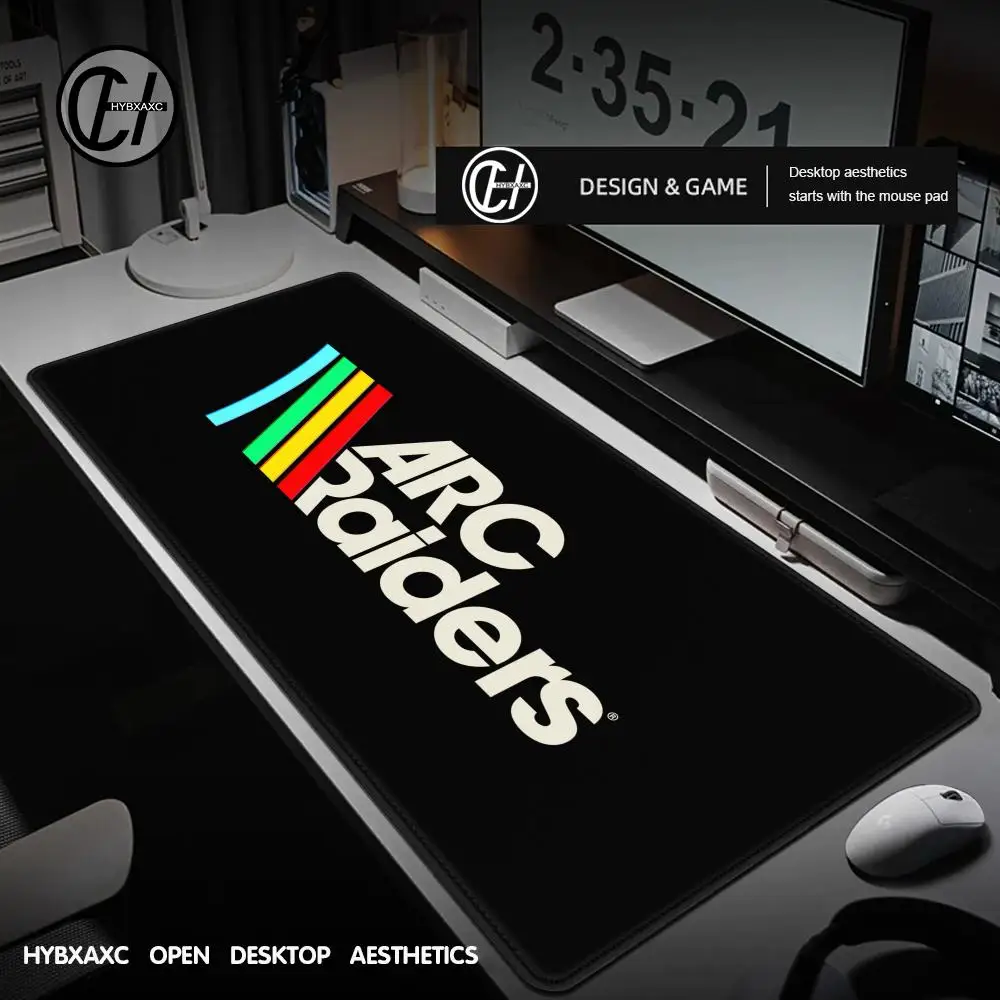 

XXL 90x40cm HD A-ARC Raiders Game Anime Mouse Pad Non-slip Thickened Large Lockedge Office accessories Gaming Desk mat