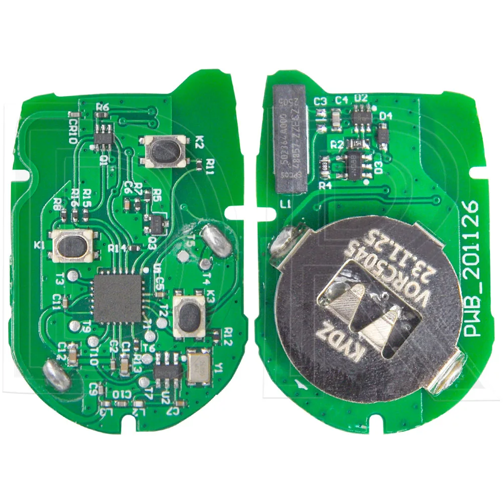 Great 6C1T-15K601-AG 4D63 Chip 433MHz KYDZ Or Rechargeable PCB FO21 Blade Car Remote Key For Ford Transit WM VM 2006-2014