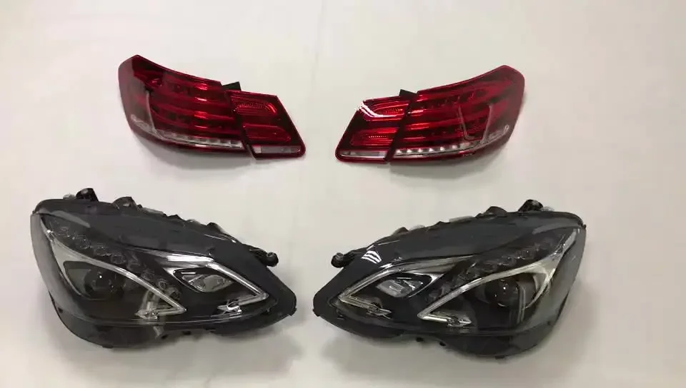 E class w212 e63 headlamps taillight for E200 E260L E300L E320L E63 LED lights