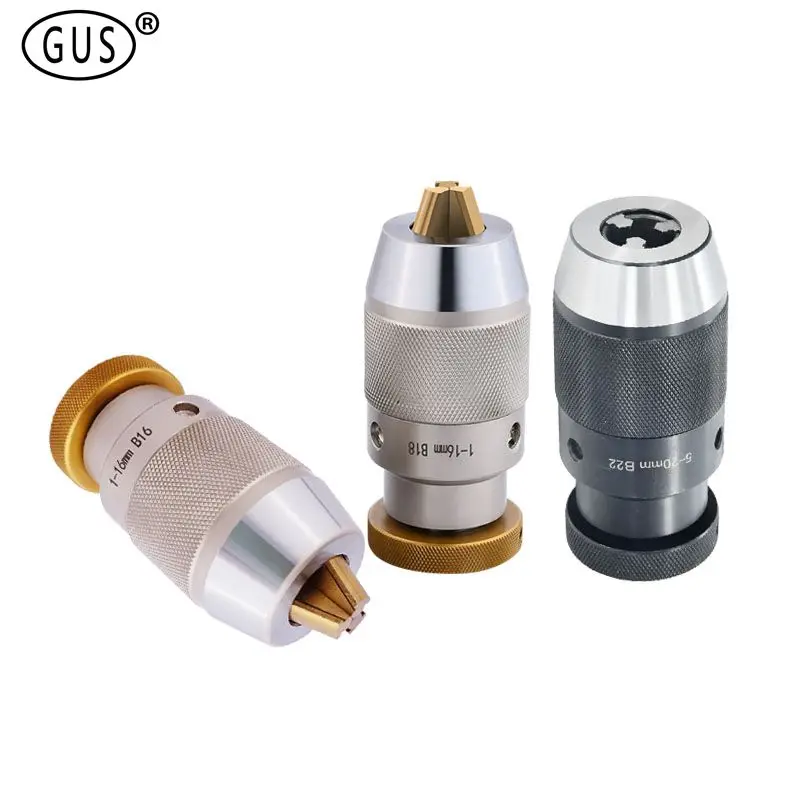 Self-tightening Drill Chuck B10 B12 B16 B18 B22 Keyless Drill chuck lathe for Morse MT1 MT2 MT3 MT4 taper shank connecting rod