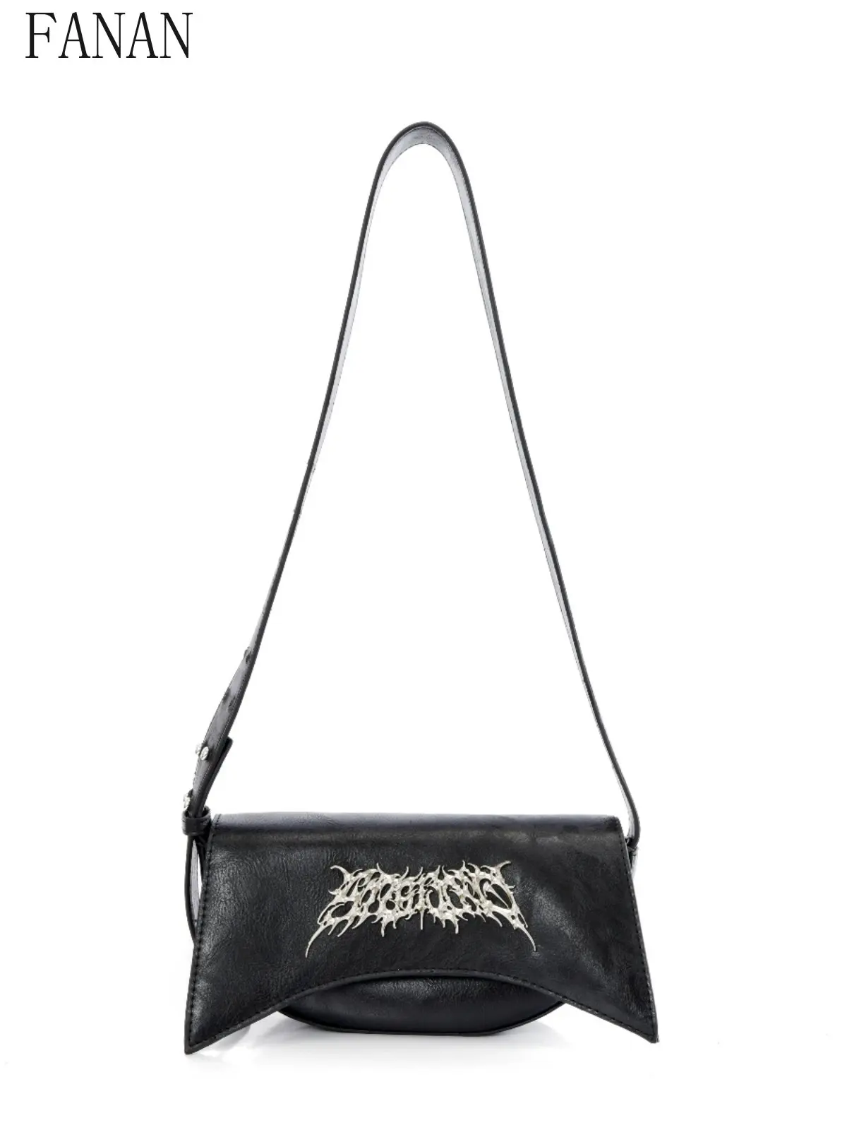 Original Niche Design Women's Handbags High-End Dark Spice Girl Unisex Y2K Style Vintage Underarm Single Shoulder Bag