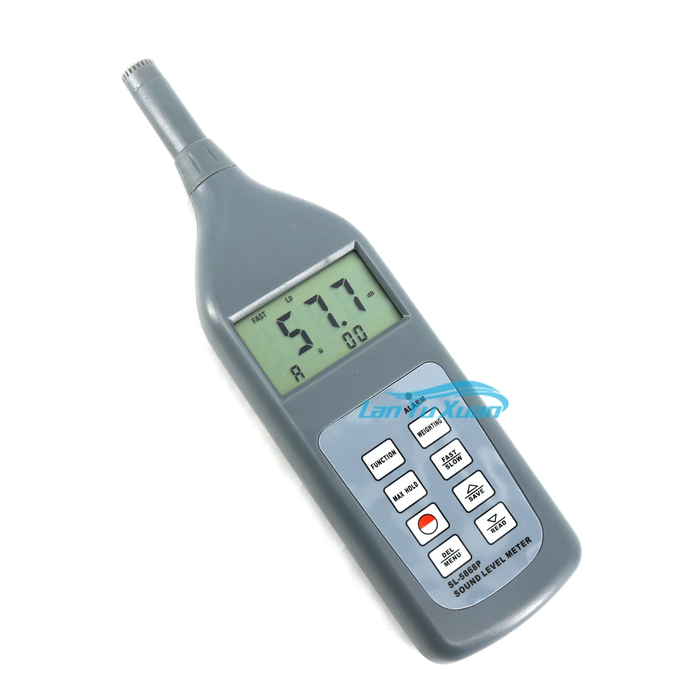 SL-5868P Multi-functional Sound Level Meter Noise Meter 30-130dB With RS232 USB Blue Tooth