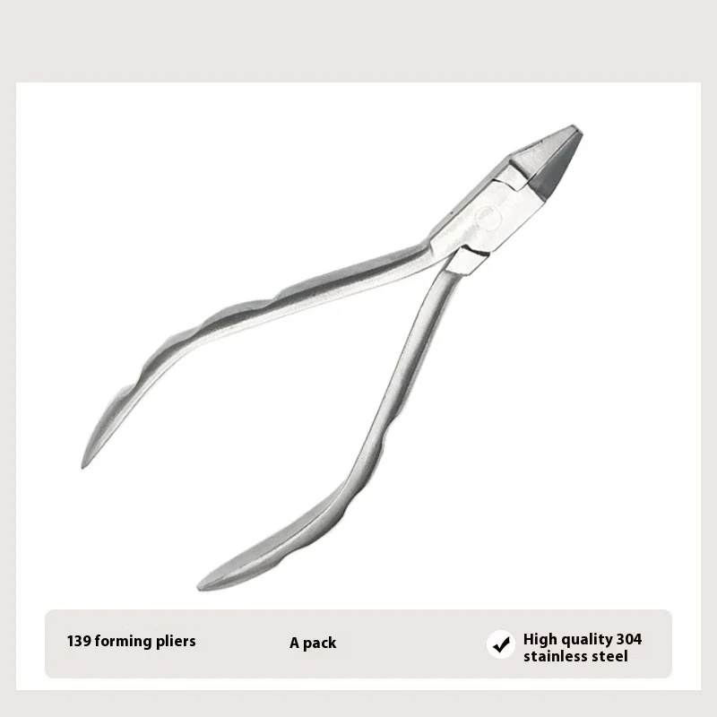 Orthodontic tools, filament bending, cutting flapper, Sande bone-biting pliers, residual root pliers