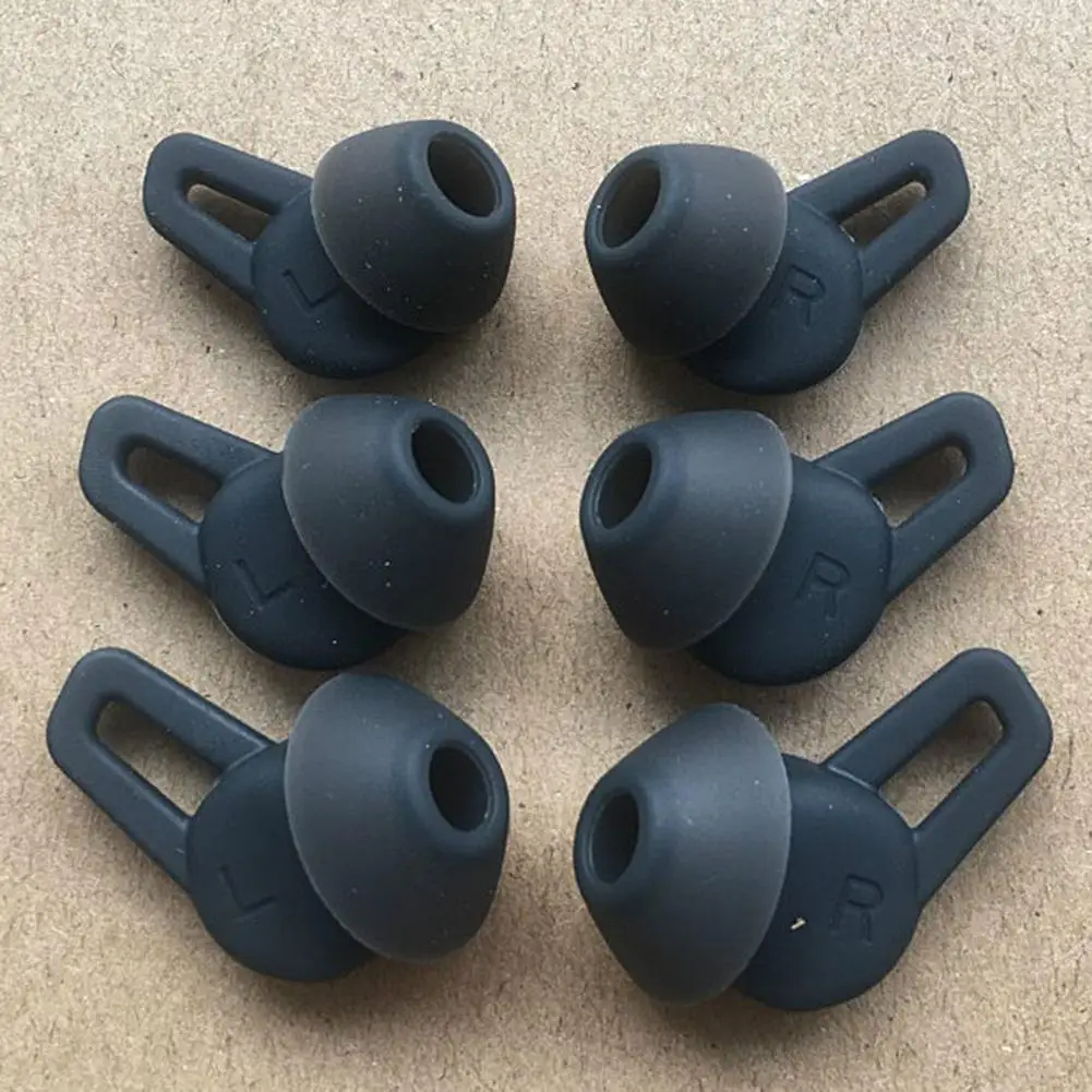 Almohadillas prácticas para los oídos, funda para auriculares inalámbricos portátiles, almohadillas ecológicas indeformables de repuesto