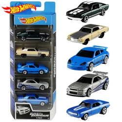 Оригинальный Премиальный автомобиль Hot Wheels Форсаж литая под давлением 1/64 строительный трек детские игрушки для мальчиков подарок на день рождения Коллекция