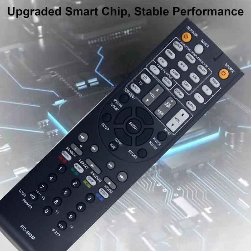 Super Sale RC-863M Replace Remote for Onkyo AV Receiver HT-S5600 HT-R2295 HT-R592 HTS5600 HTR2295 HTR592 Home Theater System