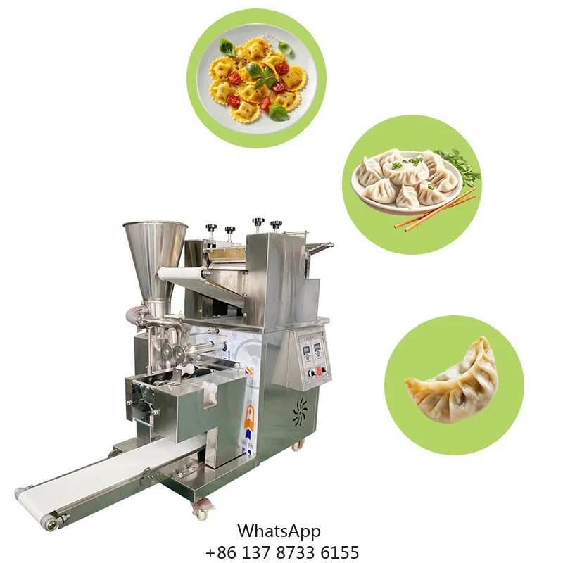 Automatic Gyoza & Dumpling Maker Core Motor Component Wanton Dumpling Machine Grain Product Making Machines