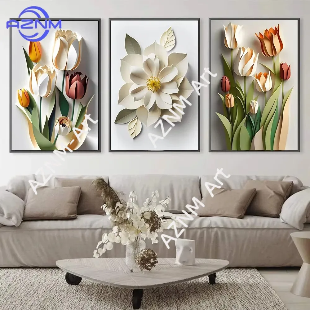 1/3 Stück Nordische Einfache Ästhetische Wandkunstdrucke Heim Schlafzimmer Wohnzimmer Dekoration Geschenke