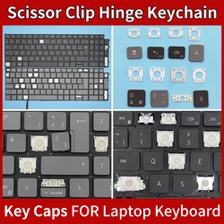 Replacement Keycaps Scissor Clip Hinge For DELL Vostro 15 3510 3515 3520 3525 5510 5515 P106F key caps keyboard Keychain
