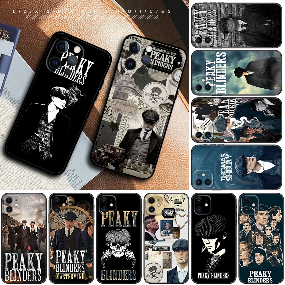 P-Peaky B-Blinders Soft phoneCase for Xiaomi Mi A2 A3 Poco F1 F2 F3 GT M2 M3 M4 M5 C40 X2 X3 NFC X4 pro