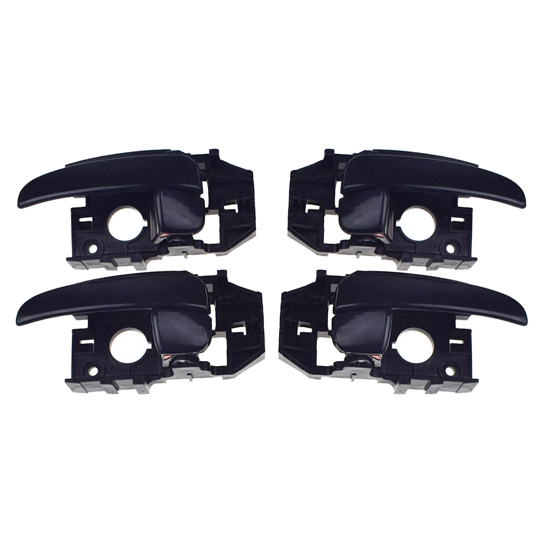 4Pcs Left Right Side Interior Door Handle 82610-2D010 82610-2D000 82620-2D000 Fit for Hyundai Elantra 2001 2002 2003 2004-2006