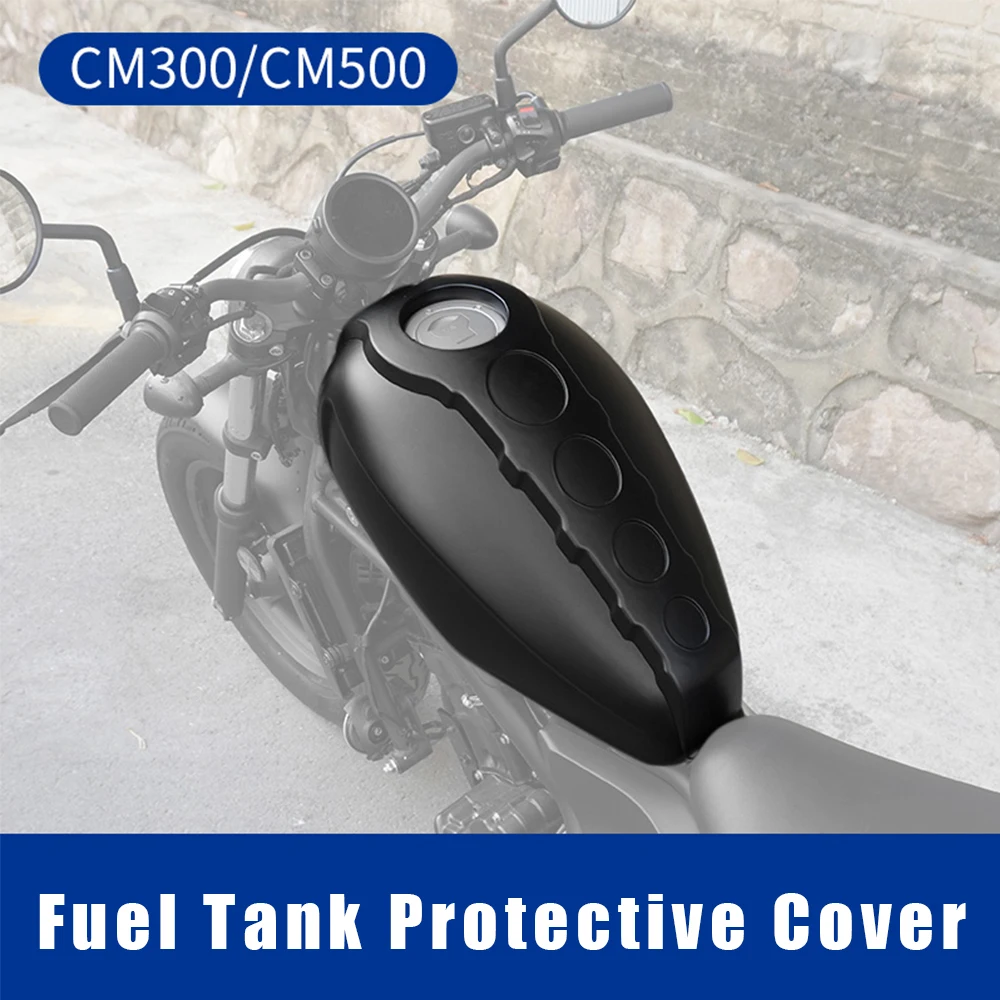 

Motorbike Fuel Tanks Cover For Honda REBEL CMX300 CMX500 CM 300 500 2017-2024 Motorcycle Gas Petrol Tank Retro Oil Tank Covers