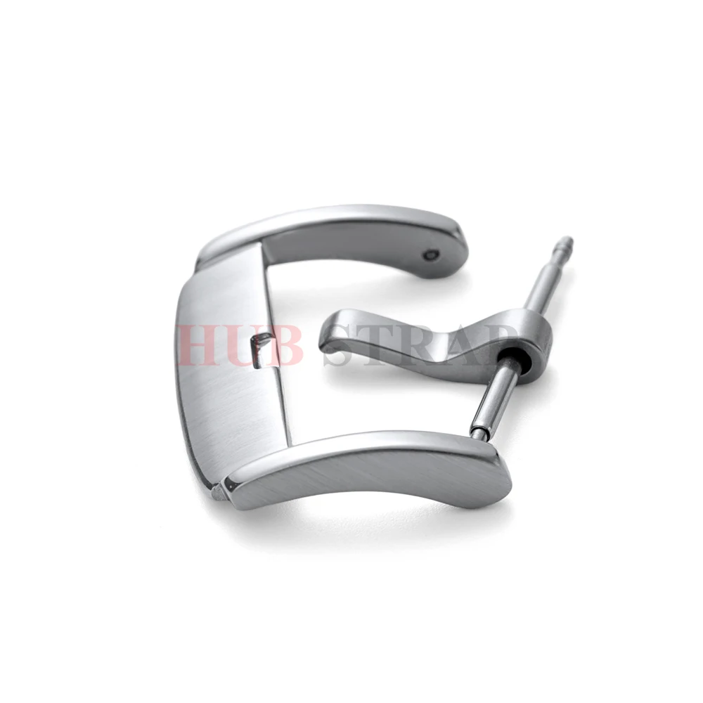 Stainless Steel Watch Buckle 20mm Replacement Buckle for Cowhide Silicone Watch Strap With Repair Tool Watch Clasp Accessories