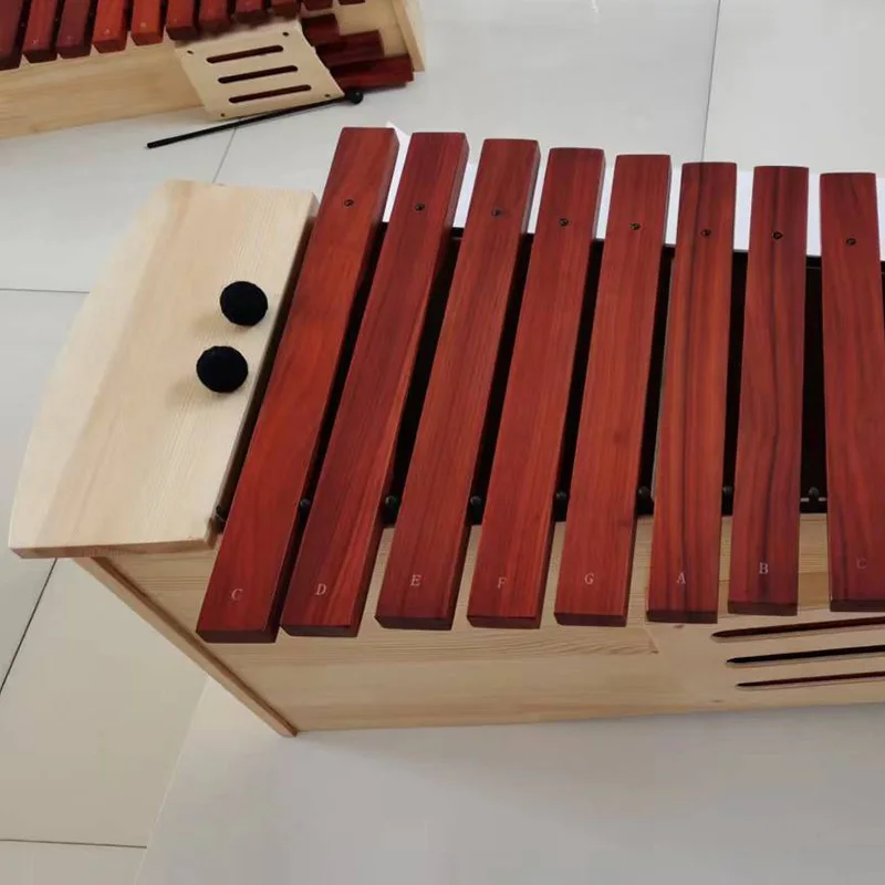Xylophone Orff Percussion Instrument, High Low Tone, Red Wood, Early Education, Kids Musical Toy, Home Kindergarten Use