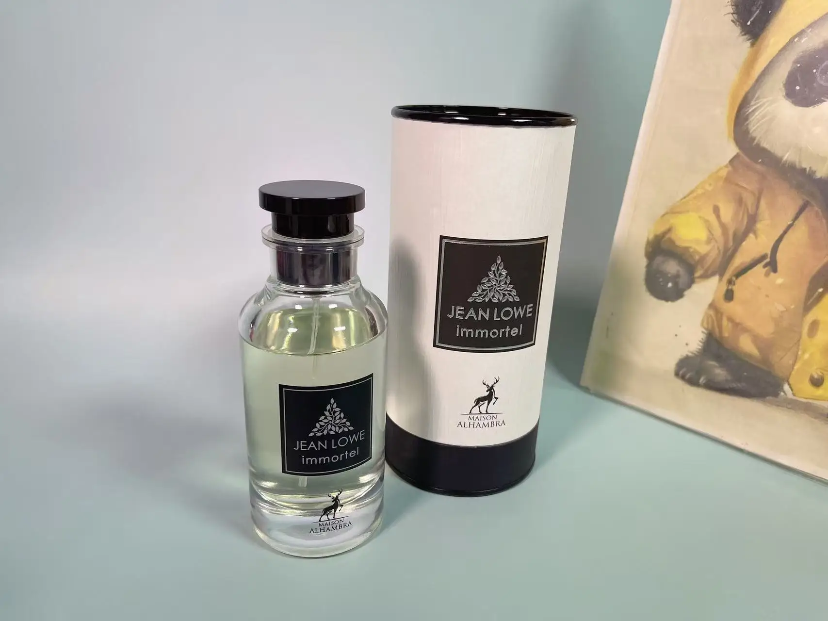 Maison Alhambra Jean Lowe Azure Eau de Parfum 3,4 Unzen – frischer Aquatic Woody Unisex-Duft, ideales Weihnachtsgeschenk für Weihnachten